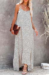 Vestido largo sin mangas con estampado floral On Your Way - 3 colores